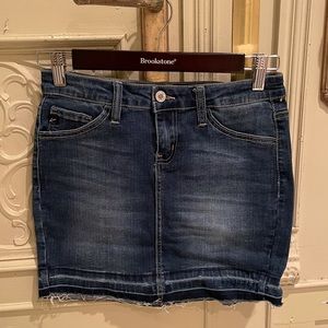 Jean skirt